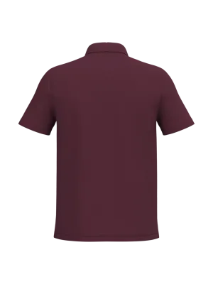 Men's pique polo shirt – Ideal Burgundy
