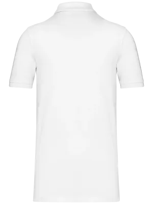 Polo piqué Bio180 homme – White