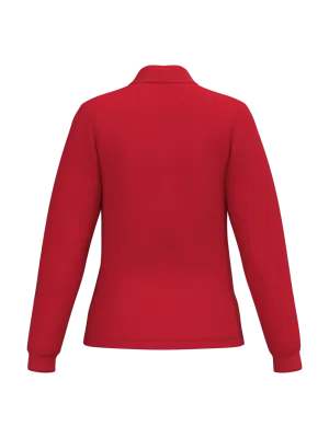 Polo piqué LSL femme – Ideal Red