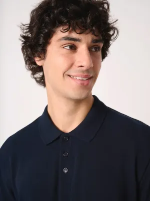 Polo piqué LSL homme