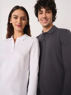 Polo piqué LSL homme