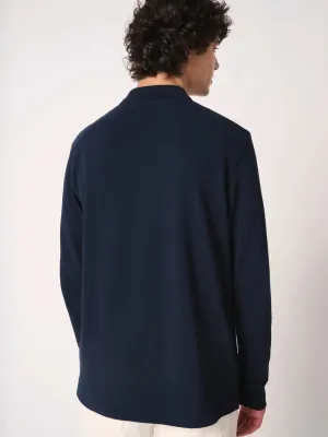 Polo piqué LSL homme