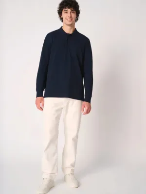 Polo piqué LSL homme