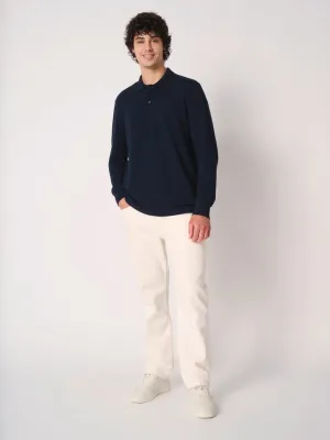 Polo piqué LSL homme