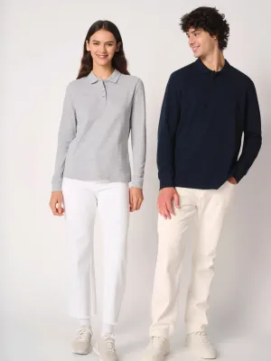 Polo piqué LSL homme