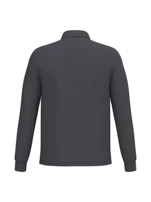 Polo piqué LSL homme – Ideal Dark Grey