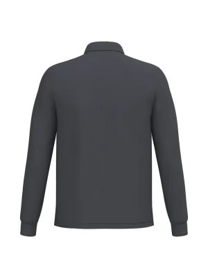 Polo piqué LSL homme – Ideal Dark Grey