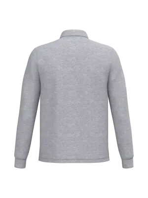 Polo piqué LSL homme – Ideal Oxford Grey