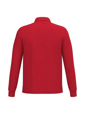 Polo piqué LSL homme – Ideal Red