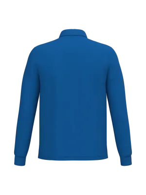 Polo piqué LSL homme – Ideal Royal Blue