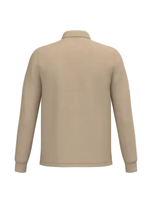 Polo piqué LSL homme – Ideal Sand