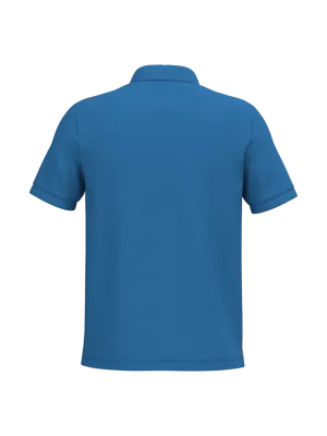 Men's short sleeve piqué polo shirt – Light Royal Blue
