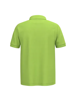 Polo piqué manches courtes homme – Lime