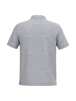 Men's short sleeve piqué polo shirt – Oxford Grey