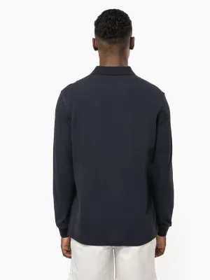 Polo piqué manches longues Bio180 homme
