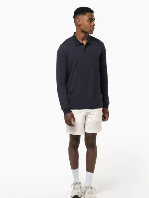 Polo piqué manches longues Bio180 homme