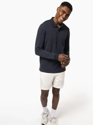 Polo piqué manches longues Bio180 homme