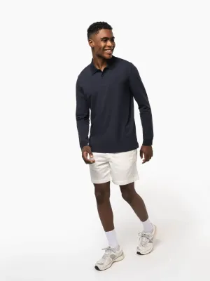 Polo piqué manches longues Bio180 homme
