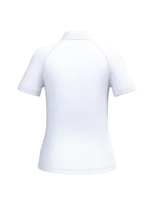 Polo deportivo de mujer – Ideal White