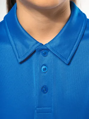 Kids' short-sleeved polo shirt