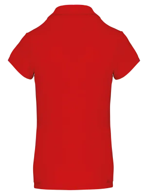 Polo deportivo de manga corta de mujer – Red