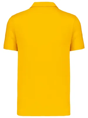 Polo sport manches courtes – True Yellow