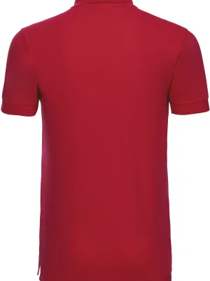 Polo Stretch Homme – Classic Red