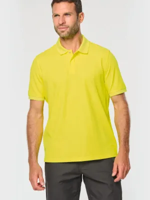 Polo unisex ecorresponsable de algodón/poliéster