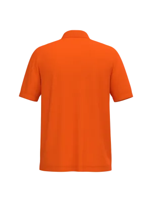 Polo unisex ecorresponsable de algodón/poliéster – Fluorescent Orange