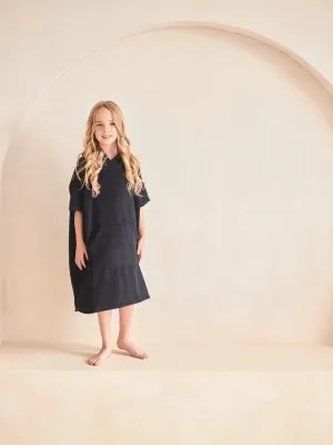 Poncho de rizo infantil