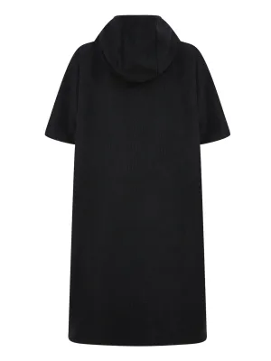Poncho de rizo infantil – Black
