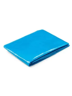 SANDRA. Waterproof poncho – Bleu clair