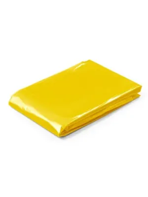 SANDRA. Waterproof poncho – Jaune