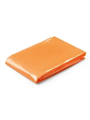 SANDRA. Waterproof poncho – Orange