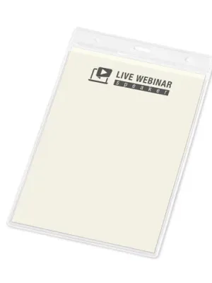 WHITMAN. Porte badge en PVC