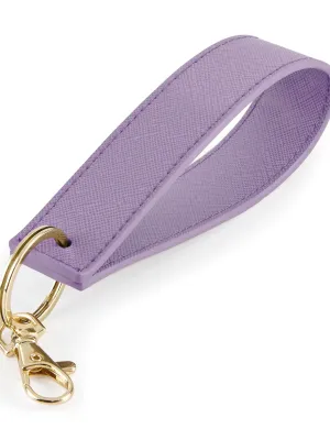 Boutique keyring with wrist strap – LILAC