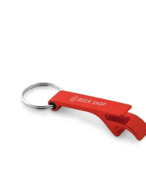 BAITT. Porte-clés en aluminium avec ouvre-capsules