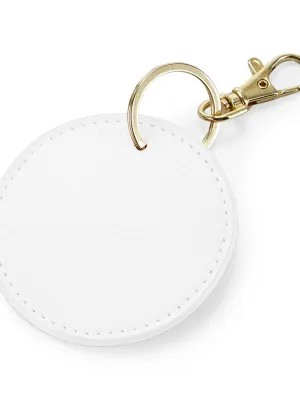 Porte-clés rond – Soft white