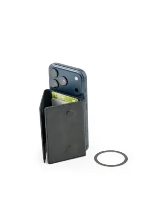 HARALD. Portefeuille magnétique en polyuréthane haute capacité avec blocage RFID