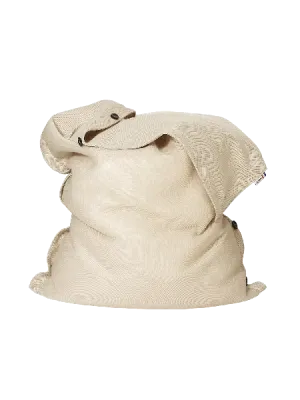 Pouf déhoussable - Moyen modèle – Sand