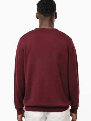 Men's V-neck jumper