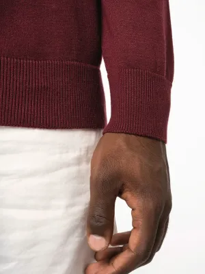 Men's V-neck jumper