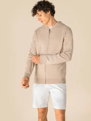 Jersey ecorresponsable con capucha de lyocell de hombre