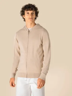 Jersey ecorresponsable con capucha de lyocell de hombre