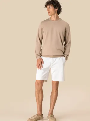 Jersey ecorresponsable de cuello redondo de hombre