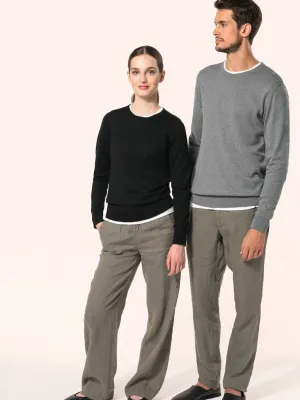 Pull Supima® col rond femme