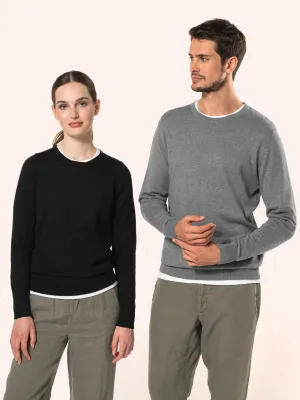 Pull Supima® col rond femme