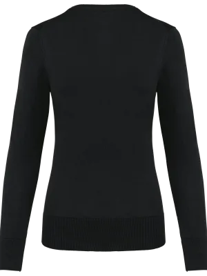 Pull Supima® col rond femme – Black