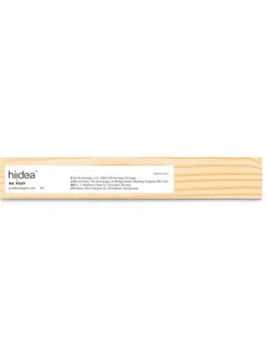 WESLEY 15. Regla de madera de pino con escala de 15 cm