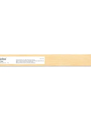 WESLEY 20. Pine wood ruler with 20 cm scale
